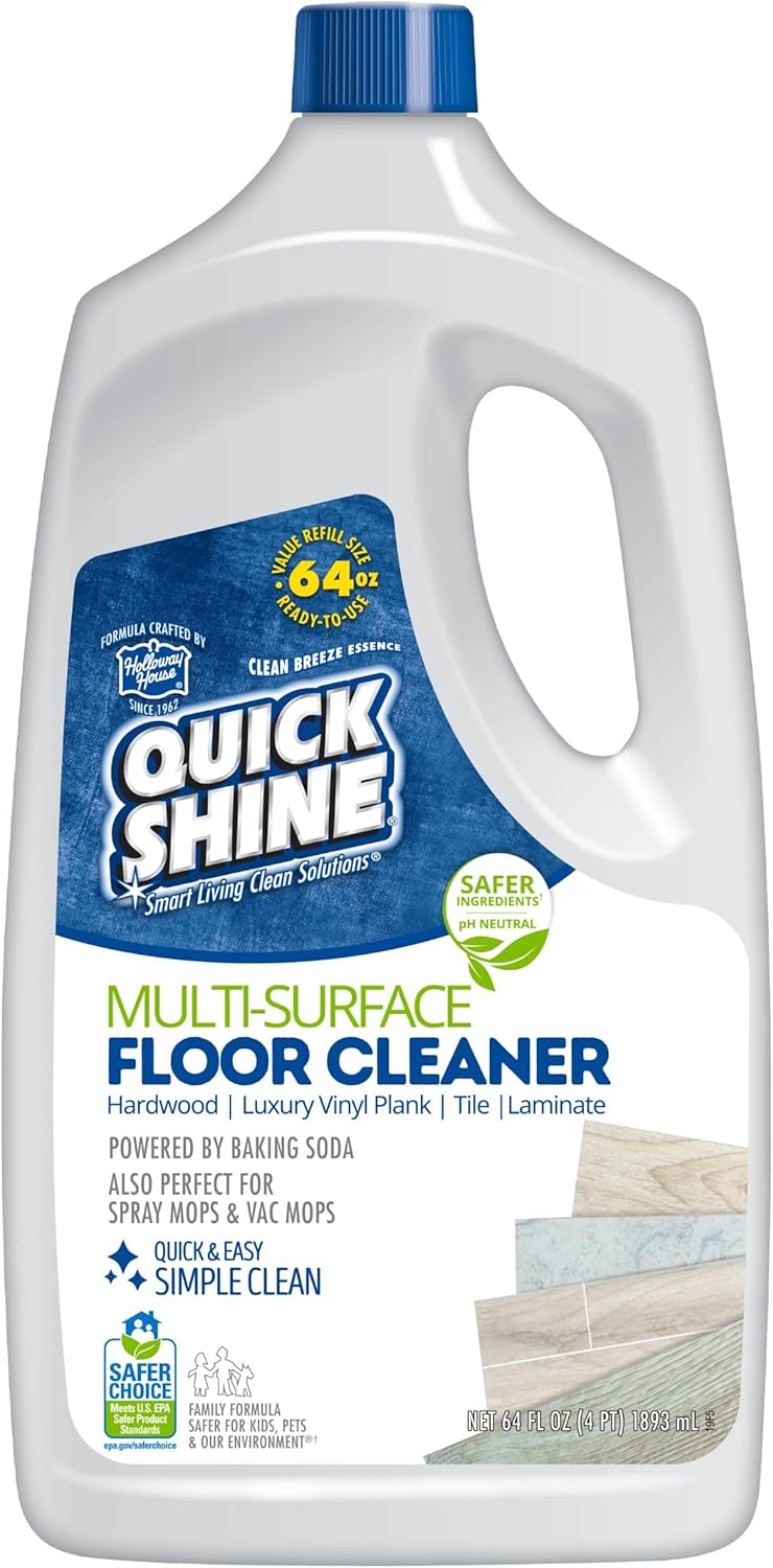Quick-Shine-Multi-Surface-Floor-Cleaner-64oz,-Ready-to-Use-Streak-Free-No-Rinse,-Use-on-Hardwood,-1199