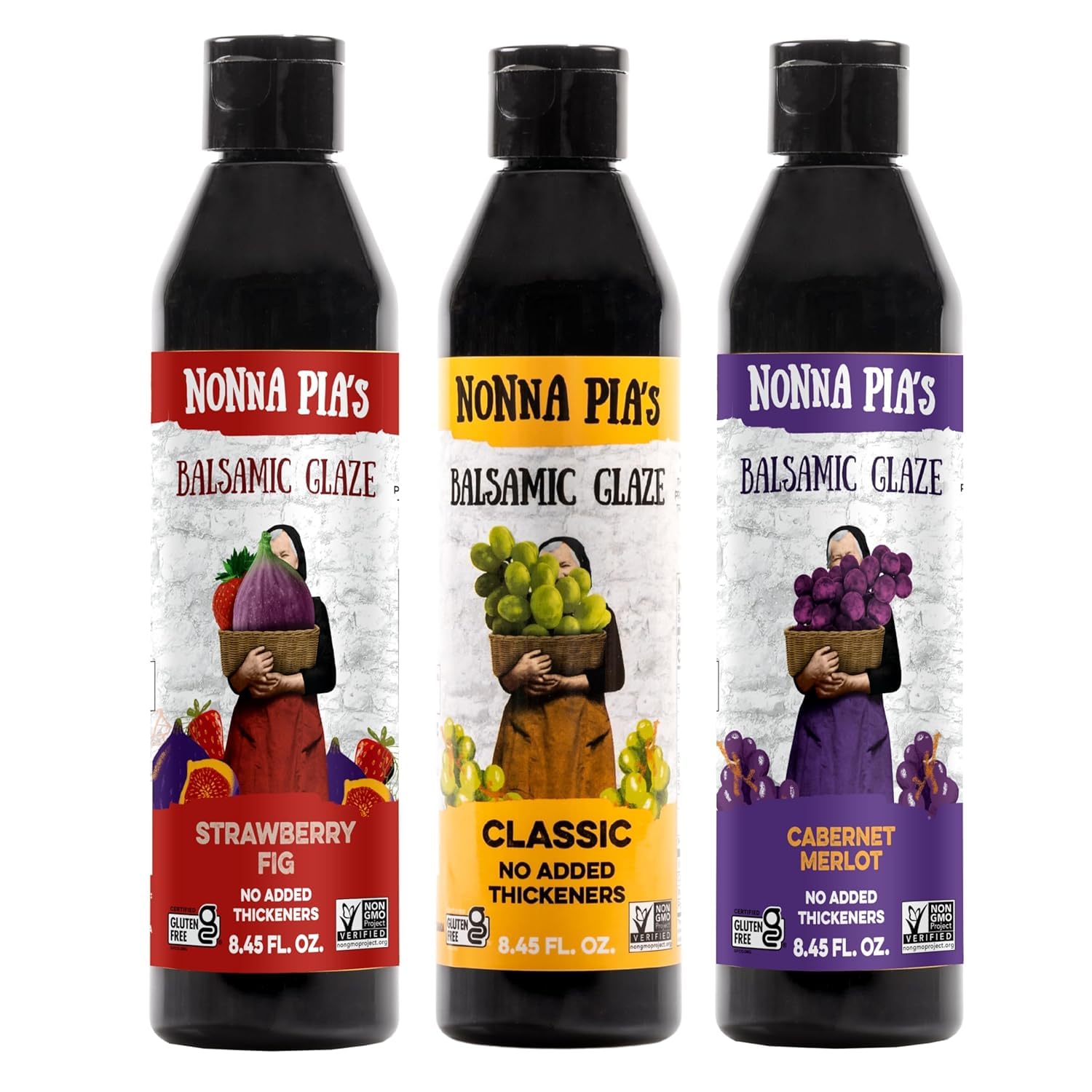 Nonna-Pia’s-Variety-Pack---Classic-Balsamic-Glaze,-Strawberry-Fig,-&-Cabernet---Certified-1062