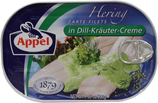 Appel-Herring-Fillets-in-Dill-Kraeuter-(-Dill-Herbs-)-Creme--200g-----7