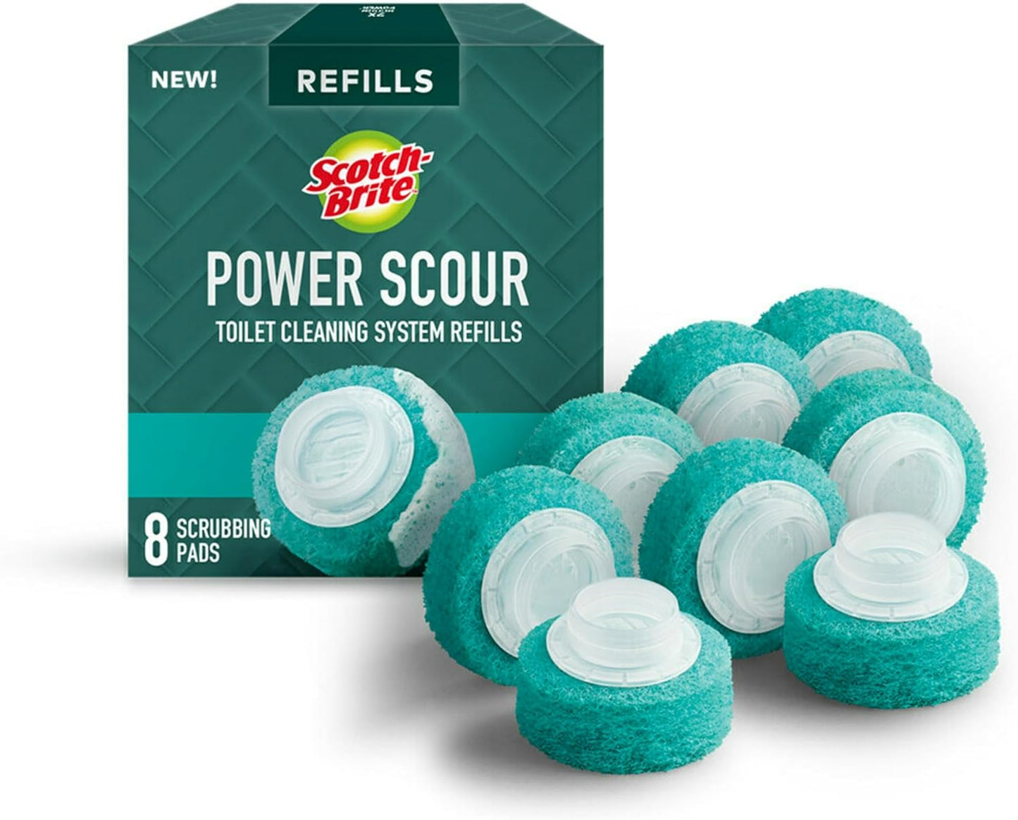 Scotch-Brite-Power-Scour-Disposable-Scrubbing-Pad-Refills,-Disposable-Toilet-Bowl-3430