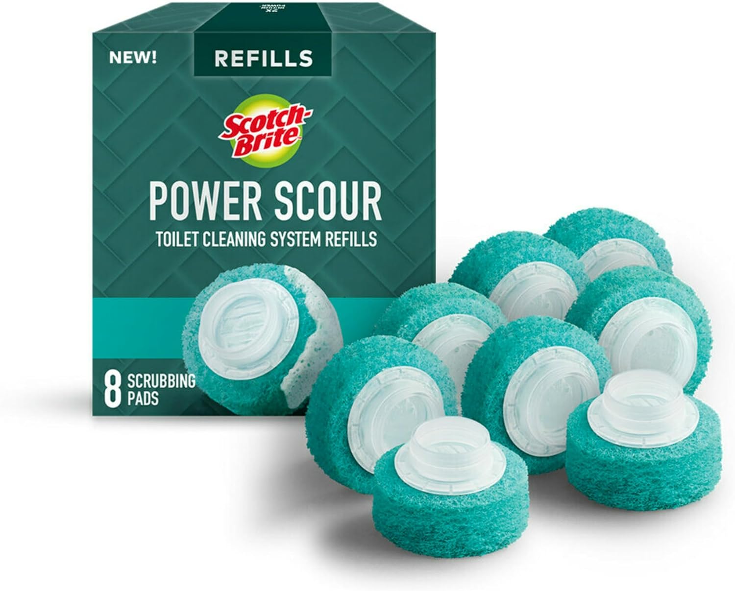 Scotch-Brite-Power-Scour-Disposable-Scrubbing-Pad-Refills,-Disposable-Toilet-Bowl-3430