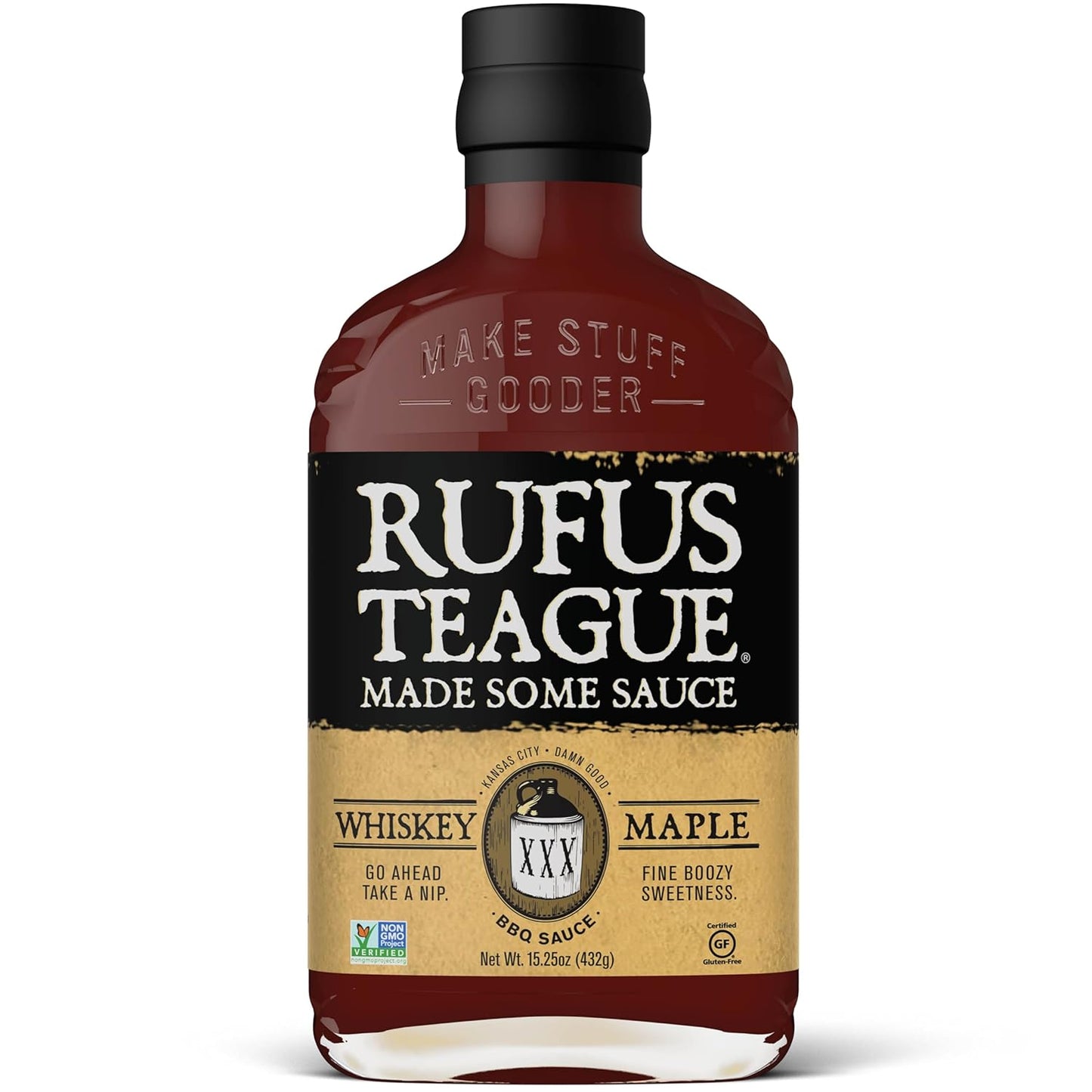 Rufus-Teague-Whiskey-Maple-BBQ-Sauce,-Premium-Barbecue-Sauces-with-Natural-Ingredients,-684