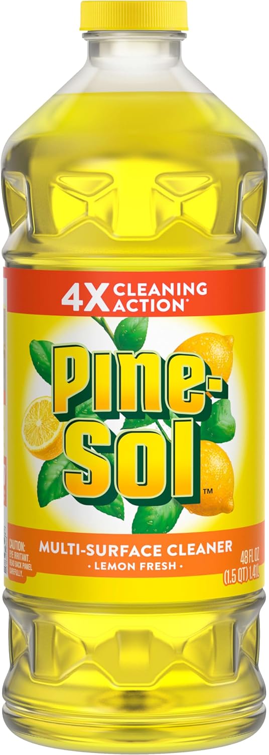 Pine-Sol-All-Purpose-Multi-Surface-Cleaner,-Lemon-Fresh,-48-Ounces-(Package-3206