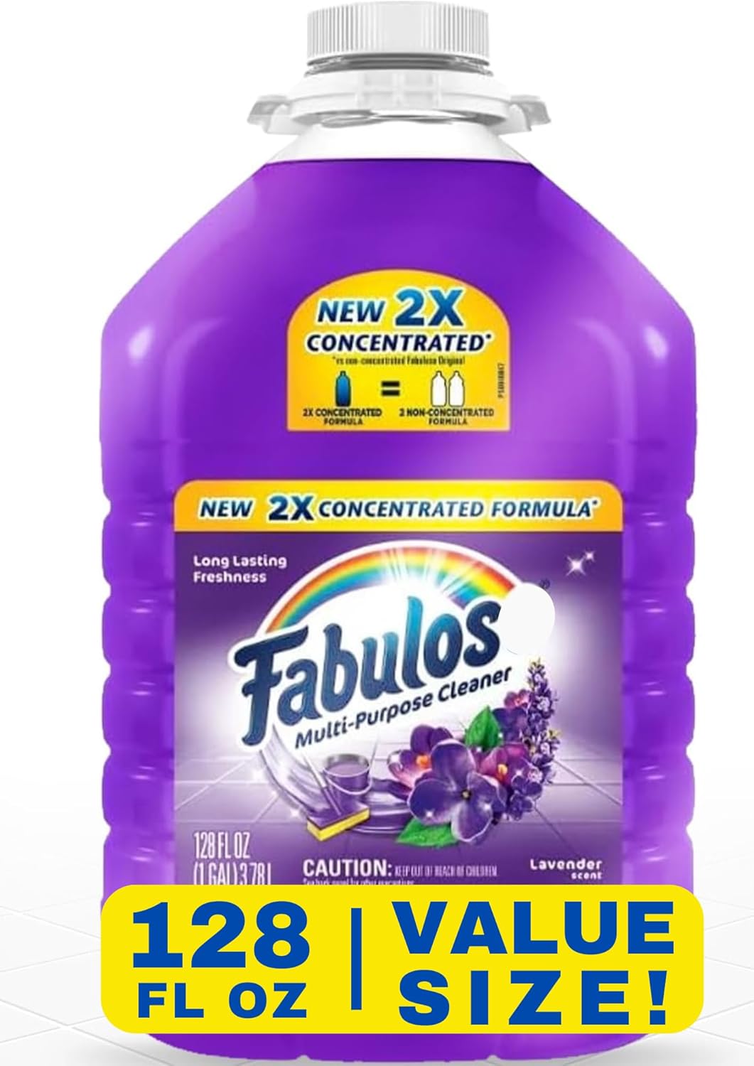 Fabulos-All-Purpose-Cleaner,-Lavender-Scent---128-oz-2x-3606