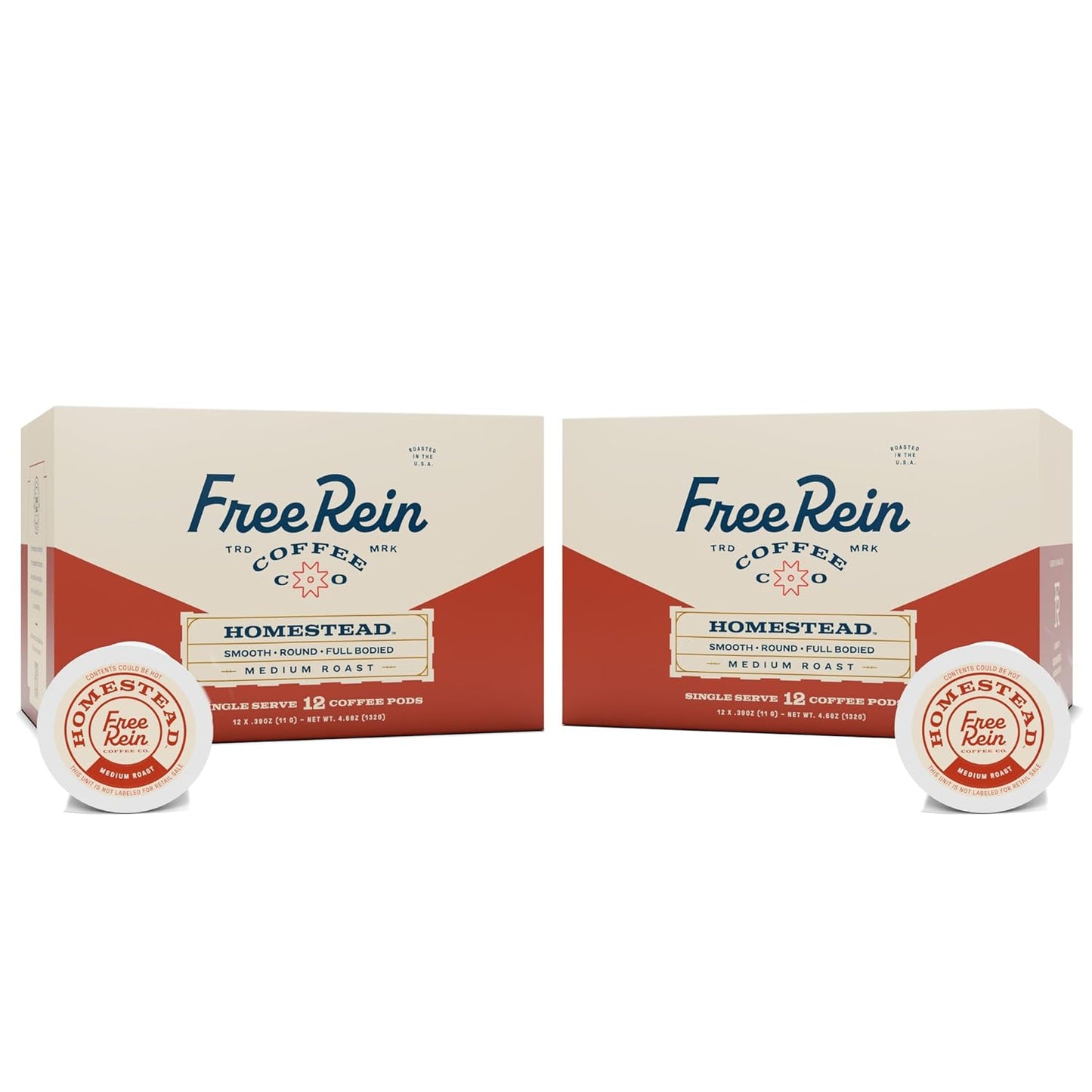 Free-Rein-Coffee-Company,-Homestead-Cápsulas-de-café-tostado-medio,-café-y474