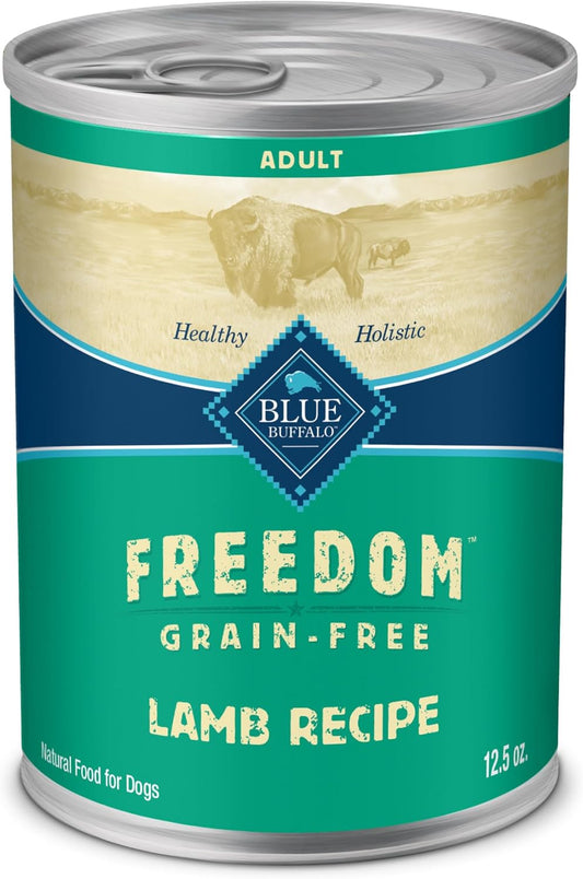Blue-Buffalo-Freedom-Grain-Free-Wet-Dog-Food,-Free-of-Glutens-&-Artificial-Preservatives,-1897