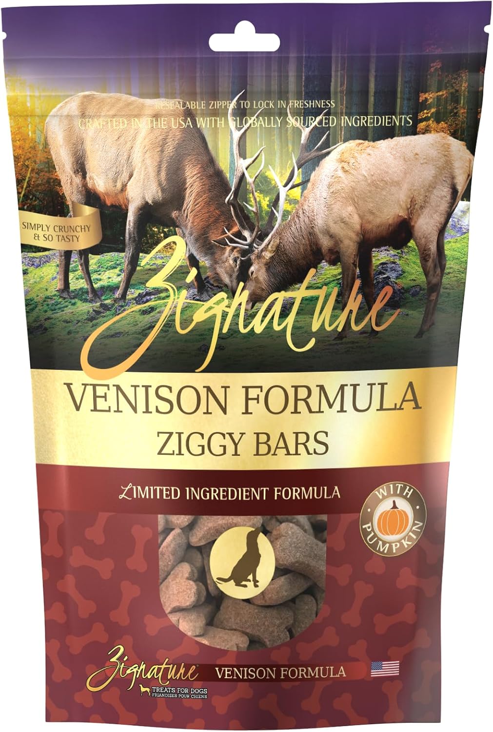 Zignature-Venison-Limited-Ingredient-Formula-Biscuit-Dog-Treats-12oz----1824