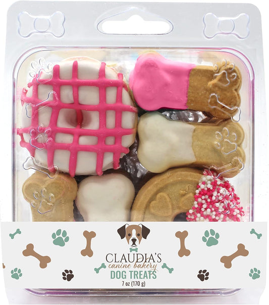 Claudia's-Canine-Bakery-Pink-Passion-Assortment-of-Gourmet-Dog-Cookies,-7oz--1845