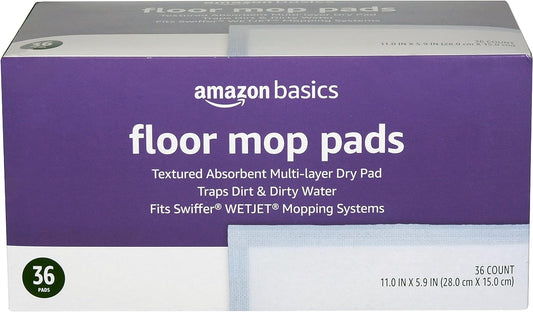 Amazon-Basics-Floor-Cleaning-Wet-Mopping-Pads,-Super-Absorbent,-Fits-Swiffer-WetJet-Mopping-Systems,-36-1997