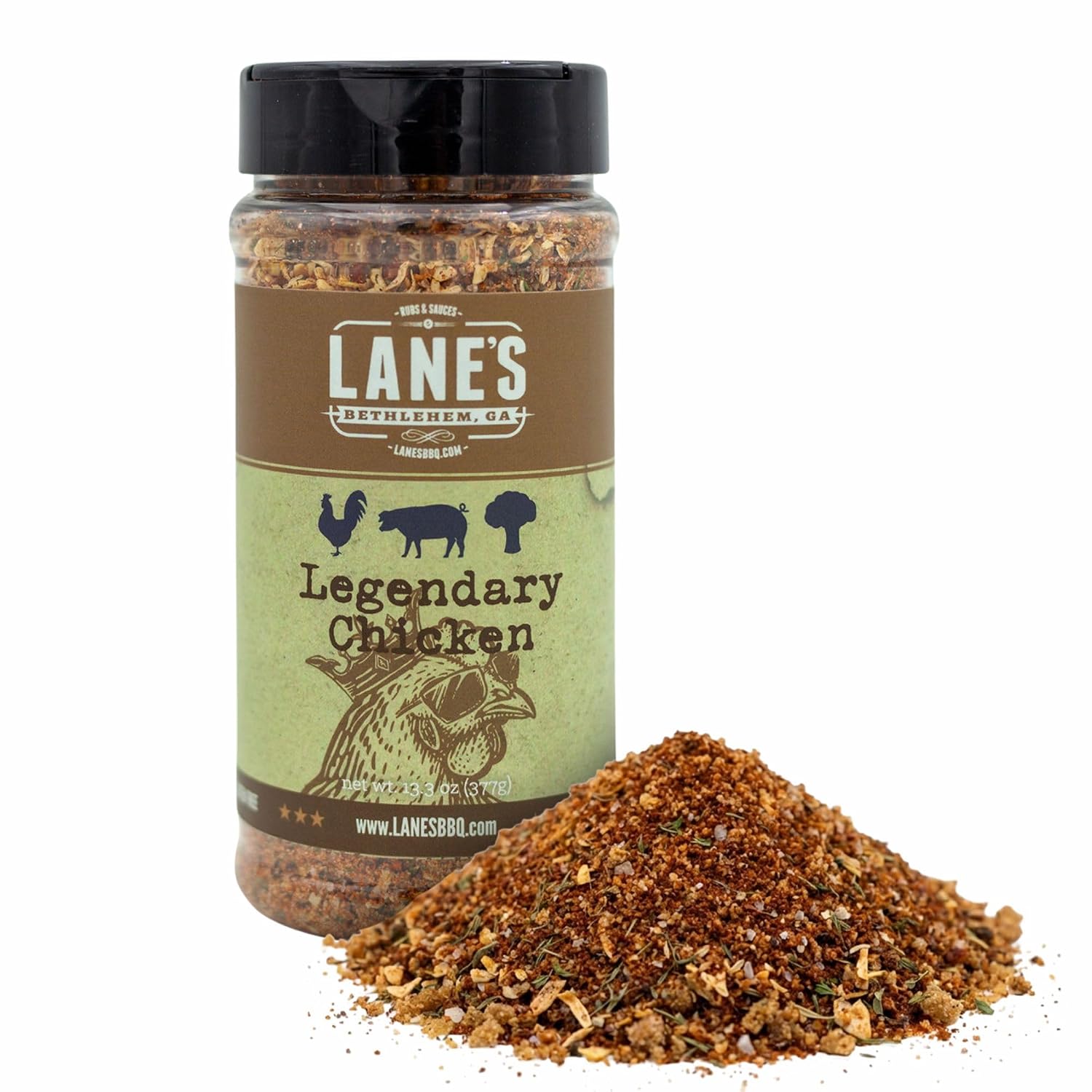 Lane's-Legendary-Chicken-Rub,-13.3-oz,-Premium-Chicken-Seasoning-Blend-with-Clean-1244