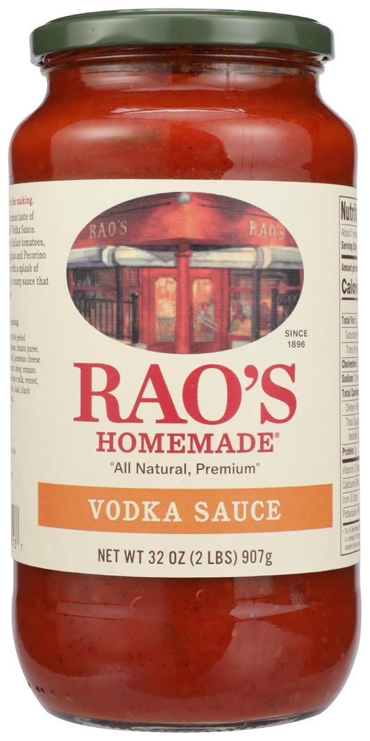 Rao's-Homemade-Vodka-Sauce,-32-oz,-Creamy-Tomato-Sauce,-Pasta-Sauce,-Carb-1084