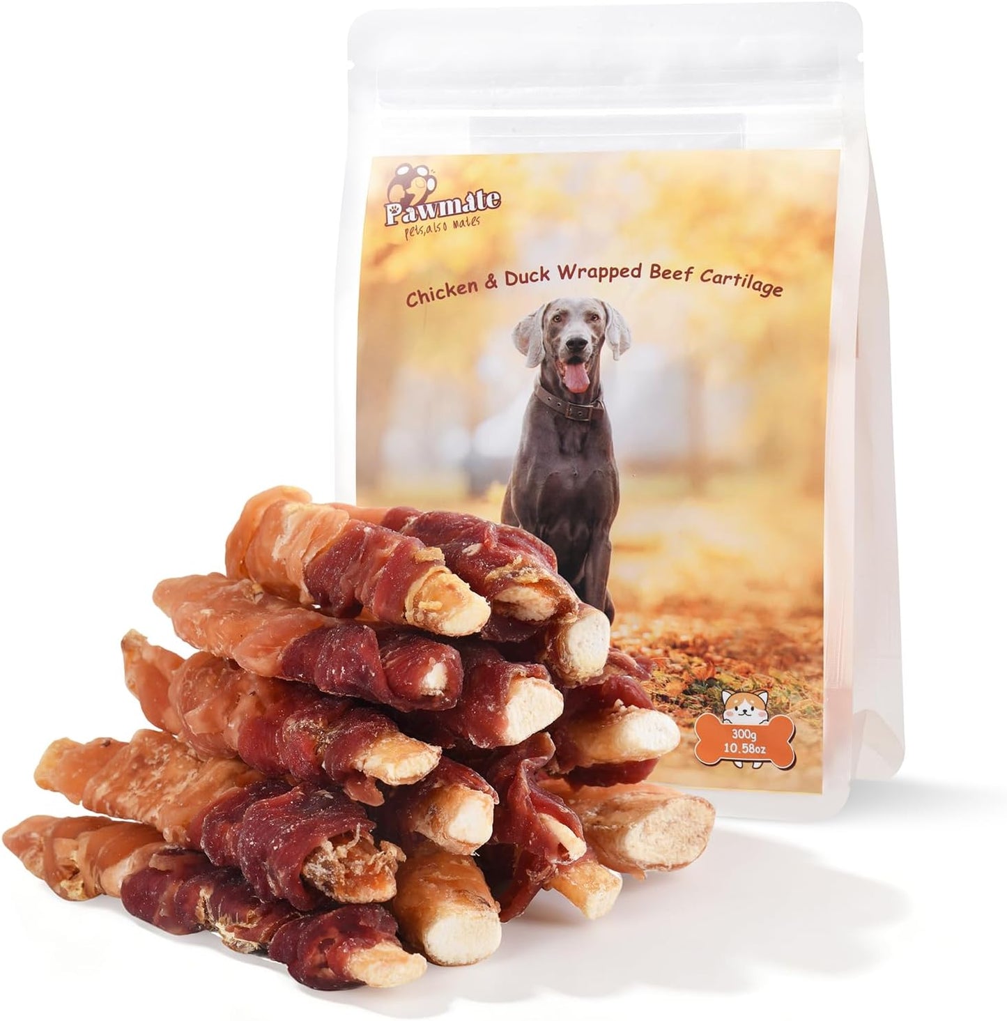 Pawmate-Dog-Treats-Chicken-&-Duck-Wrapped-Beef-Cartilages,-Long-Lasting-Bones-1364