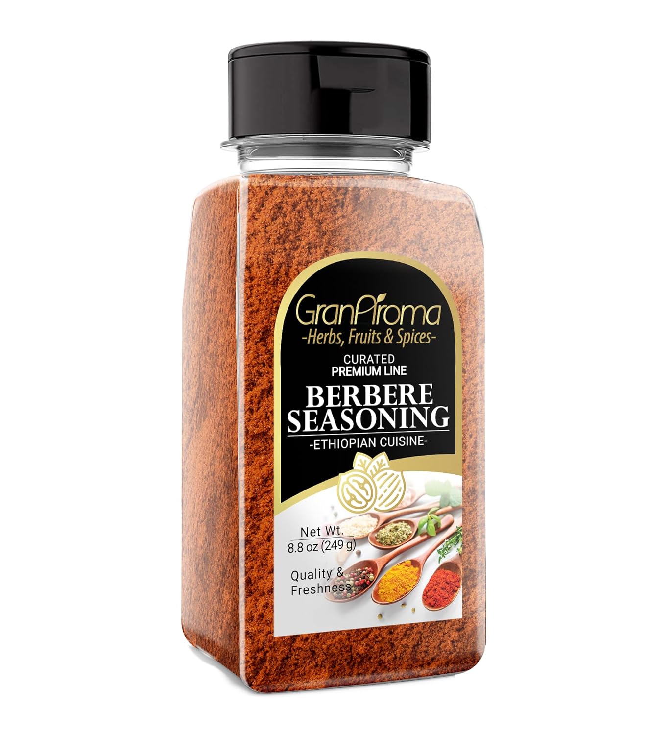 GranAroma-Condimento-Berbere,-8.8-onzas,-cocina-etíope,-fresco-y-aromático,-de-1220