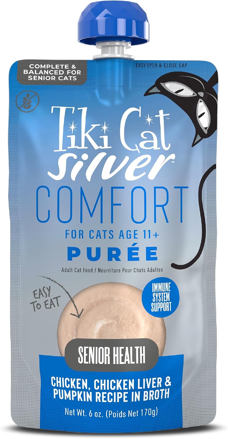 Tiki-Cat-Silver-Comfort-Puree,-Chicken-&-Chicken-Liver,-Soft-&-Easy-to-899