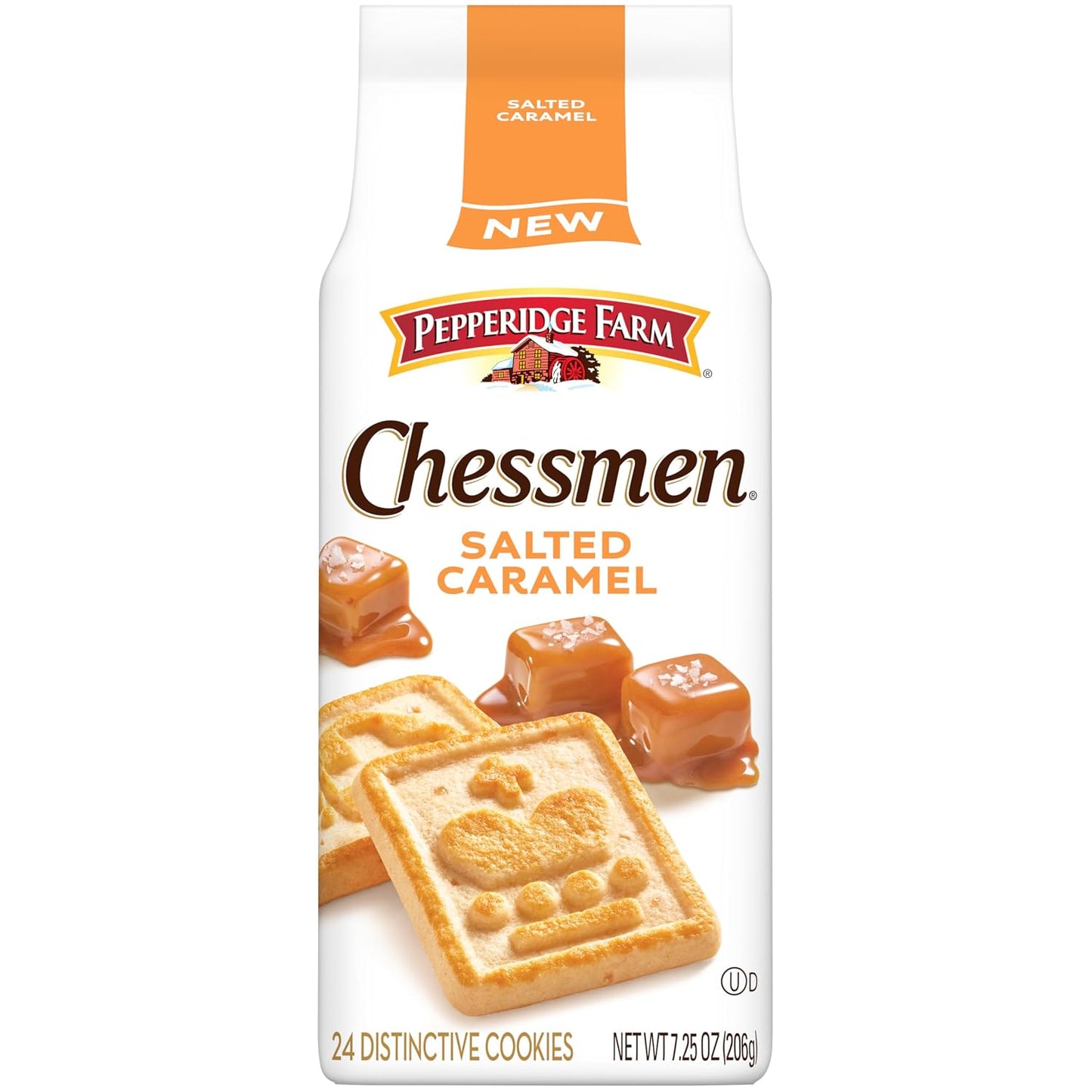 Pepperidge-Farm-Chessmen-Salted-Caramel-Cookies,-7.25-Oz-Bag--------1422