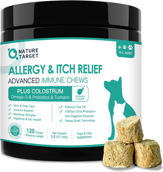 NATURE-TARGET-Dog-Allergy-Relief-Freeze-Dried-Chews,-with-Probiotics,-Colostrum-Immune-386