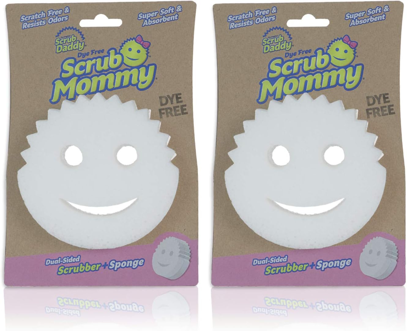 Scrub-Daddy-Dual-Sided-Sponge-and-Scrubber--Scrub-Mommy-Dye-Free-5067