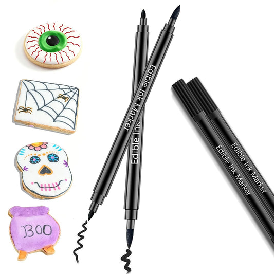 Black-Edible-Markers-for-Cookie-Decorating---2pcs-Black-Food-Coloring-Pen-Sided-Tips-1895