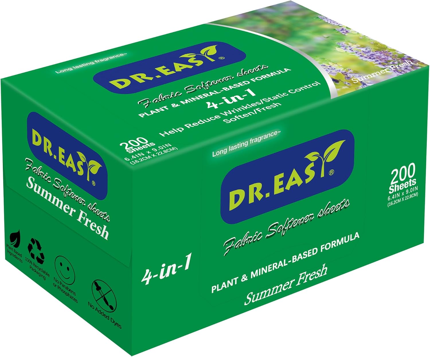 DR.EASY-SUMMER-FRESH-Dryer-Sheets-Plant-Based-Formula-200-Ct-Fabric-Softener-955