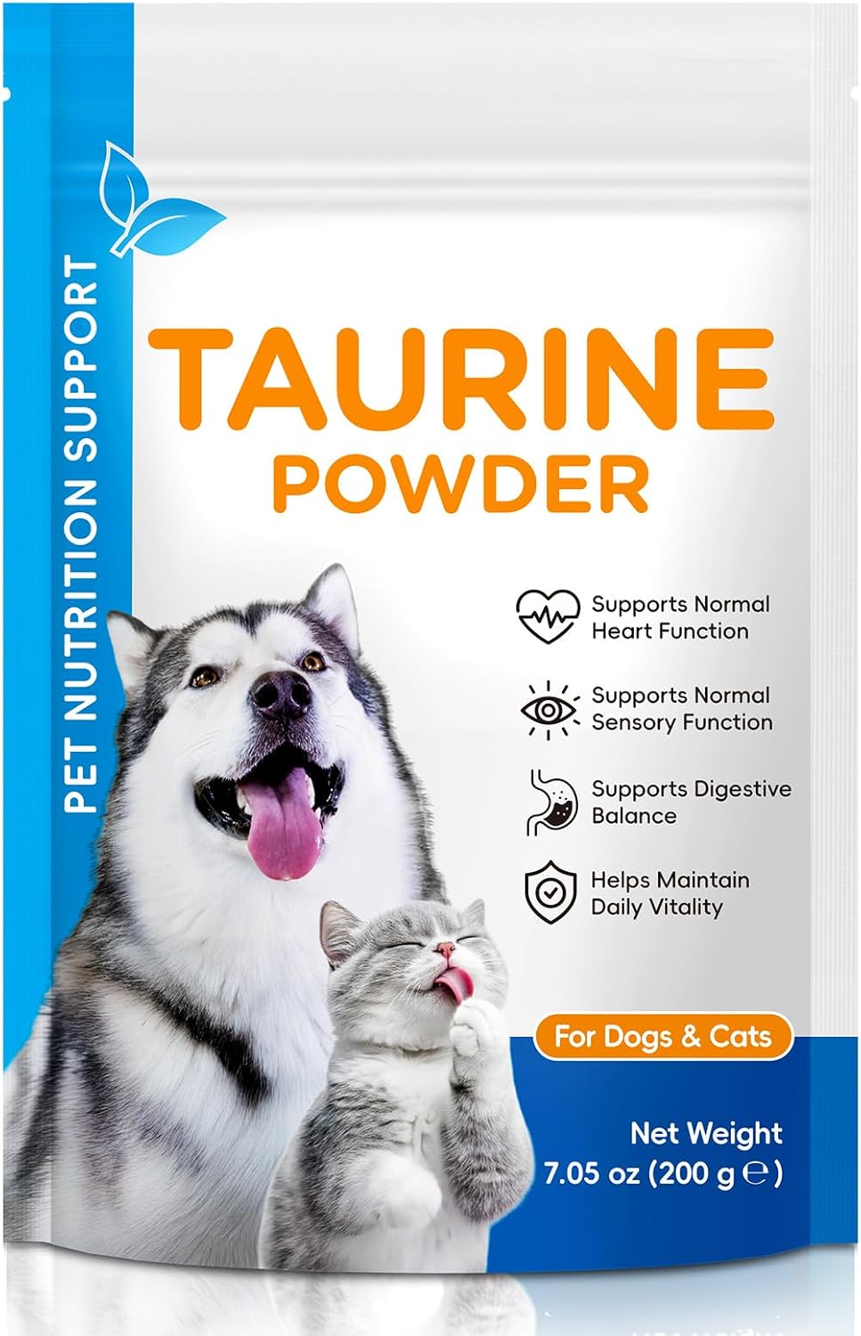 Taurine-Powder-for-Cats-and-Dogs,-Pet-Heart-Support-&-Taurine-Powder-Supplement,-1069