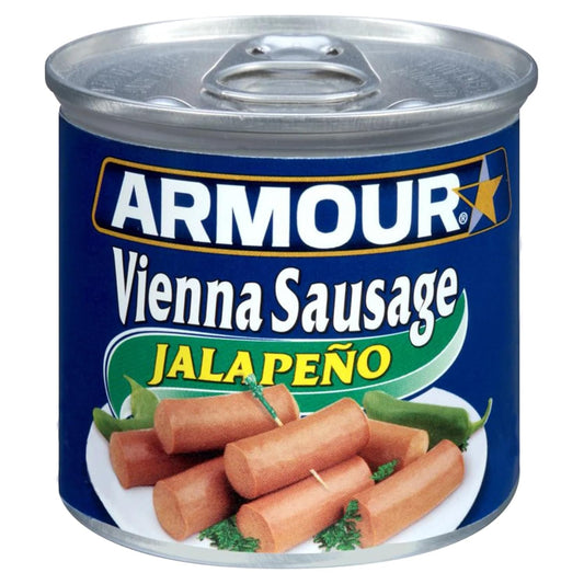 Salchicha-Vienna-Jalapeño,-latas-de-4.6-onzas-(paquete-de-12)-------383