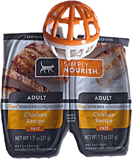 SIMPLY-NOURISH-Natural-Adult-Wet-Cat-Food---Pate,-Split-Cups,-oz.-(12-1.3130