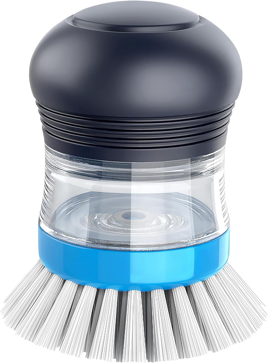 MR.SIGA-Soap-Dispensing-Palm-Brush,-Kitchen-Brush-for-Dish-Pot-Pan-Sink-Cleaning,-Pack-of-710