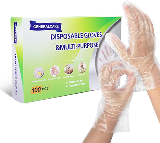 100PCS-Disposable-Plastic-Gloves-Food-Handling-Service-Gloves-Disposable-For-4907