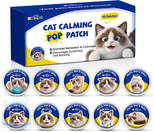 Cat-Calming-Pheromone-Diffuser-Patches-10-Count-|-4-Bead-Portable-Design-Provides-Long-Lasting-1188