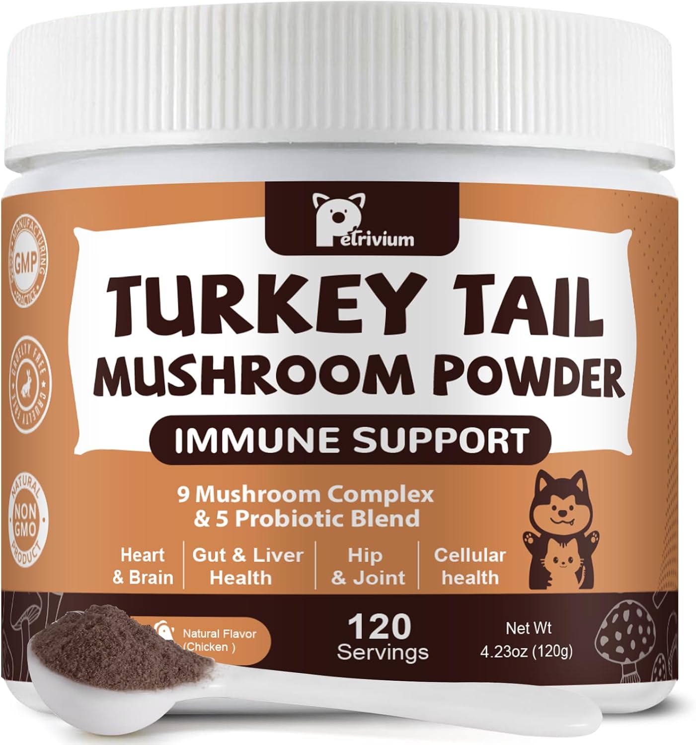Mushroom-Supplement-with-Probiotics-for-Dogs-&-Cats,-Turkey-Tail-Mushroom-for-Pets-1079