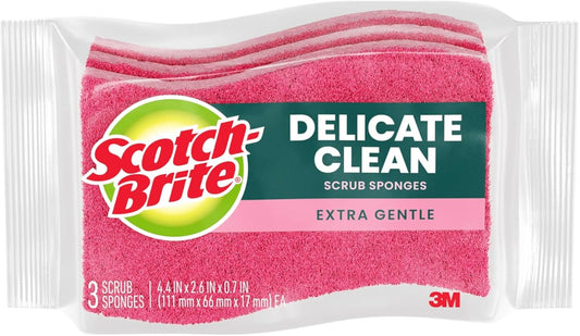 Scotch-Brite-Delicate-Clean-Non-Scratch-Scrub-Sponge,-3-Nonscratch-Kitchen-Sponges-for-Gentle-Cleaning-of-Porcelain,-1788