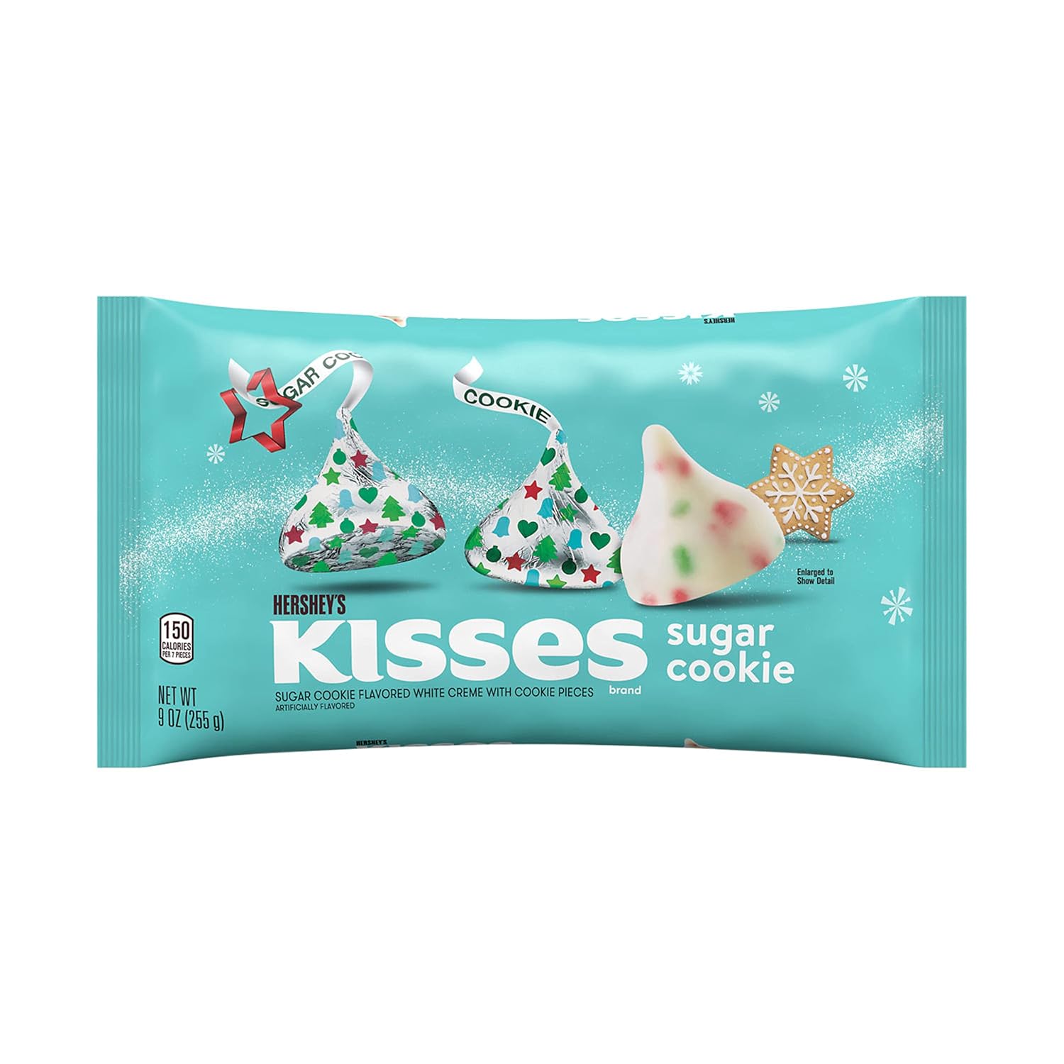 HERSHEY'S-KISSES-Sugar-Cookie-Flavored,-Christmas-Candy-Bag,-1845
