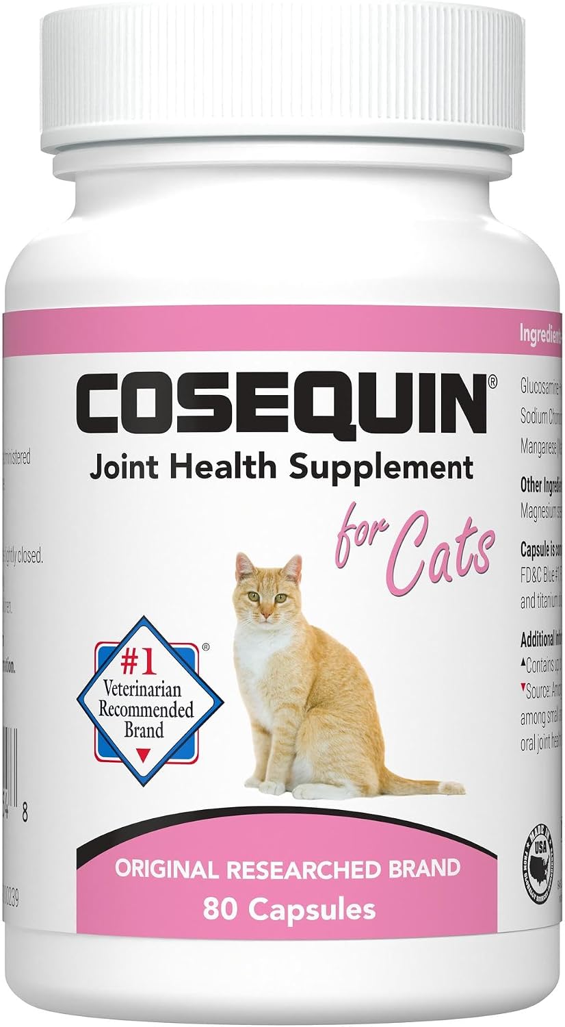 Nutramax-Cosequin-Joint-Health-Supplement-for-Cats---With-Glucosamine-and-Chondroitin,-80-1590