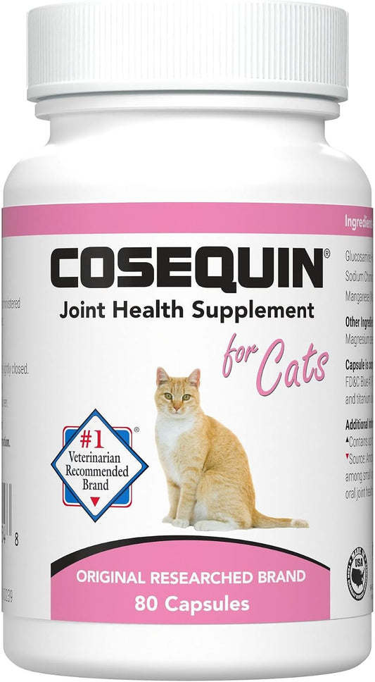 Nutramax-Cosequin-Joint-Health-Supplement-for-Cats---With-Glucosamine-and-Chondroitin,-80-1590