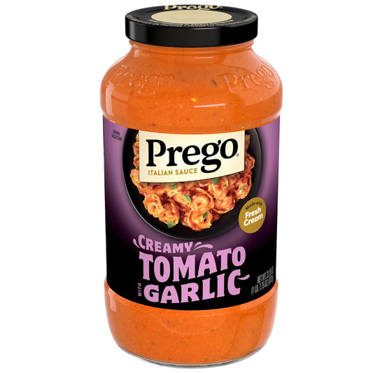 Prego-Creamy-Tomato-Pasta-Sauce-With-Garlic,-23.75-oz-Jar-----833