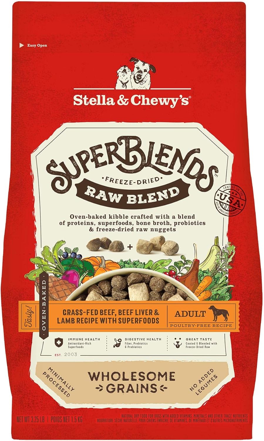 Stella-&-Chewy's-SuperBlends-Raw-Blend-Wholesome-Grains-Grass-Fed-Beef,-Beef-Liver-&-2173