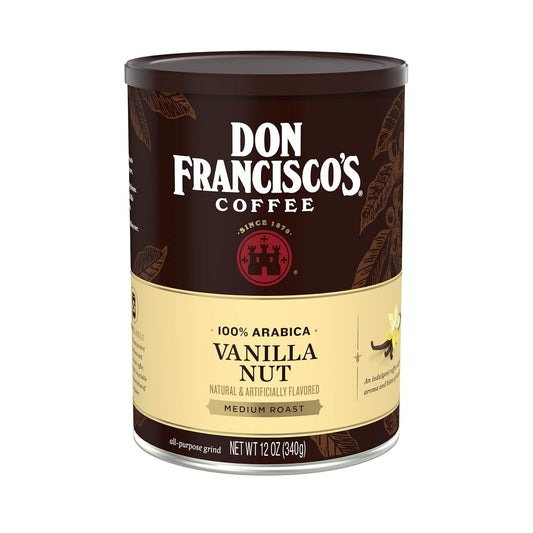 Don-Francisco's-Café-molido-con-sabor-a-nuez-de-vainilla,-1-(latas2542