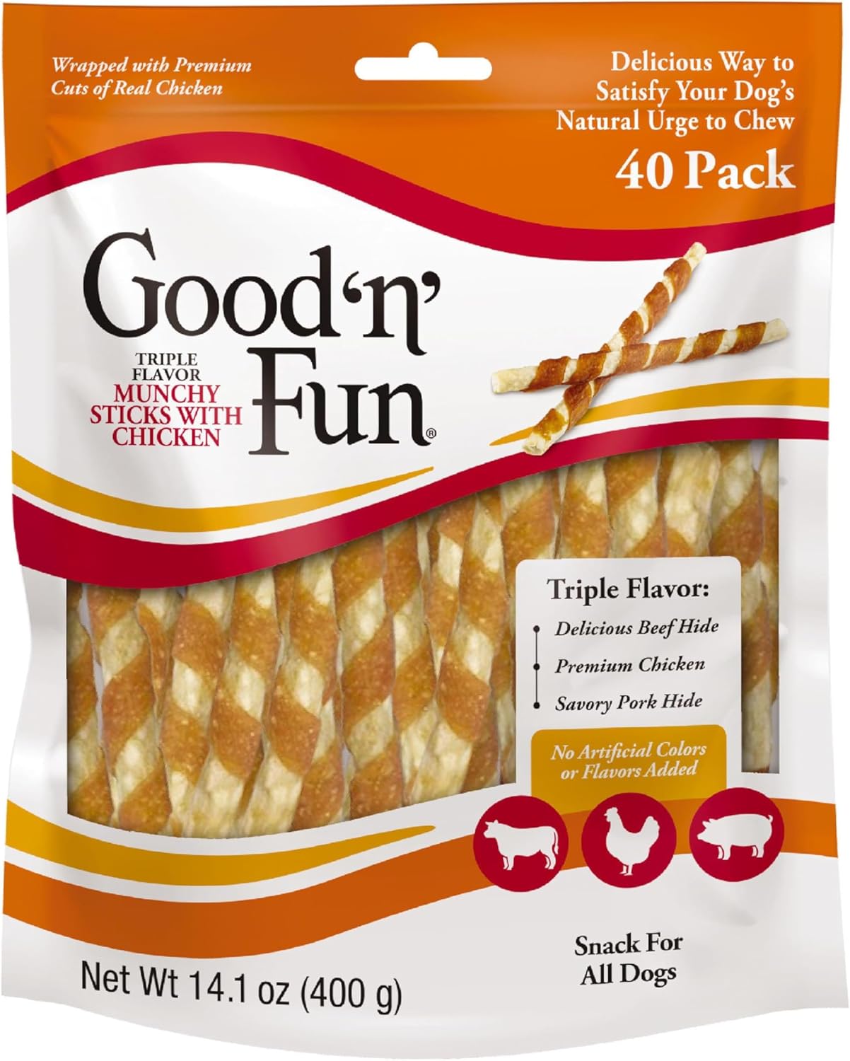 Triple-Flavor-Munchy-Sticks-Chews-for-Dogs,-40-2886