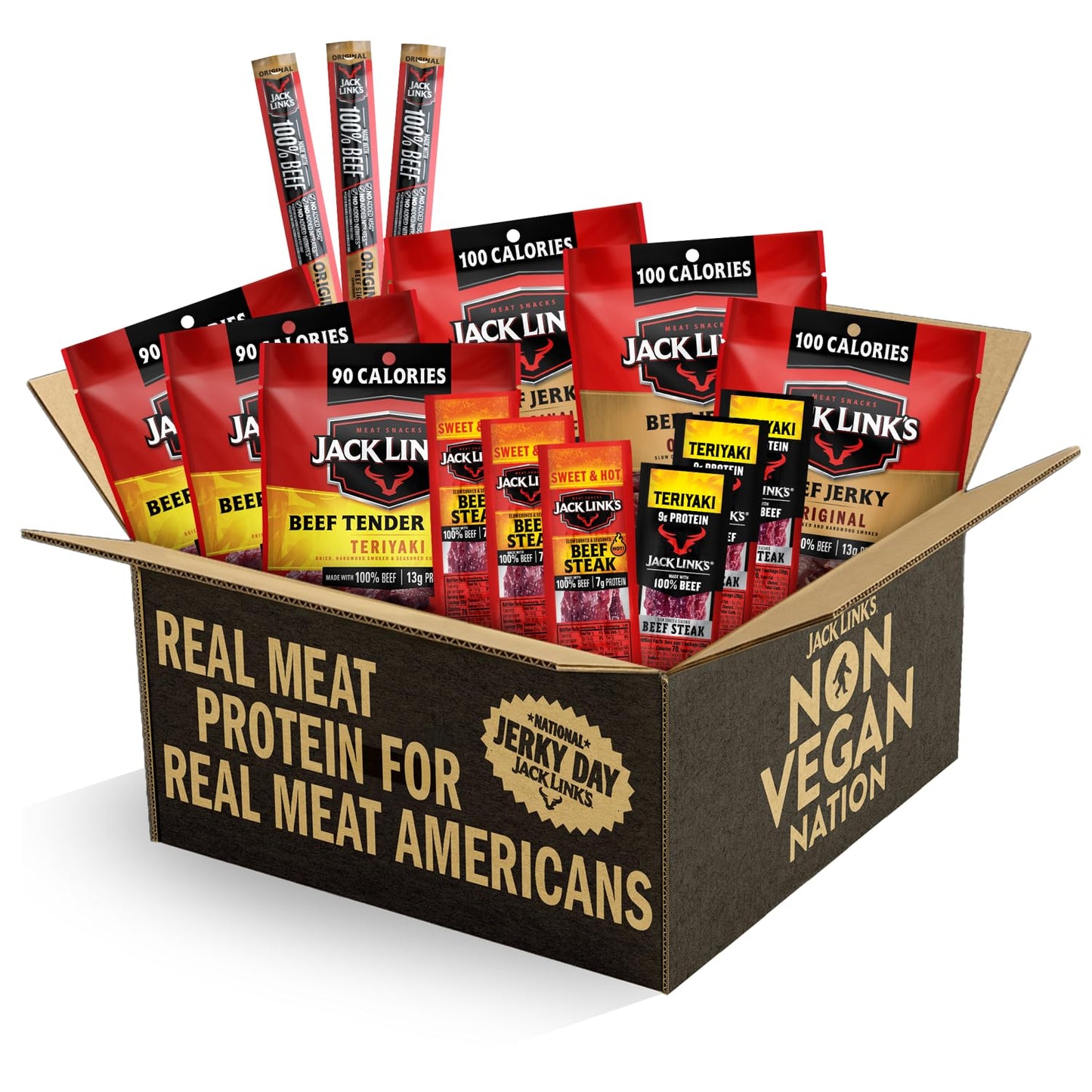 Jack-Link's-Beef-Jerky-Variety-Pack-Gift-Basket---15-Pack----Assorted-Jerky,-and-1199