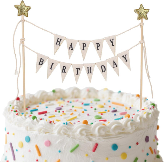 Happy-Birthday-Flag-Banner-Cake-Topper,-Handmade-Pennant-&-Star-Garland-Birthday-Flag-for-1448