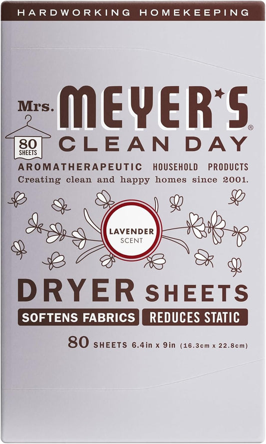 MRS.-MEYER'S-CLEAN-DAY-Dryer-Sheets,-Lavender,-80-ct-------1688