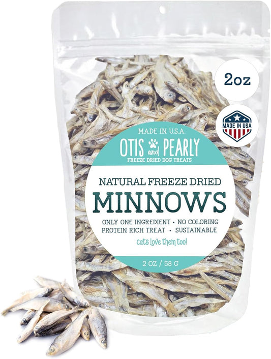 Otis-&-Pearly-Freeze-Dried-Minnows-Dog-Treats,-2oz---Single-Dog-2290