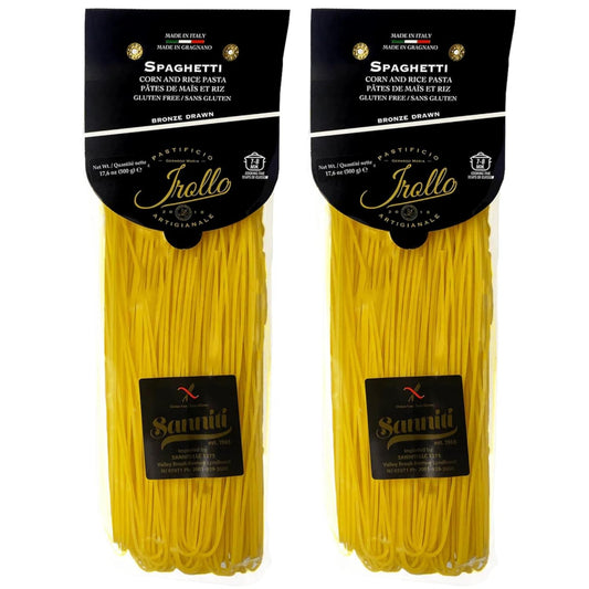 Sanniti-by-Irollo-Gluten-Free-Spaghetti-Pasta,-17.6-oz-Authentic-342