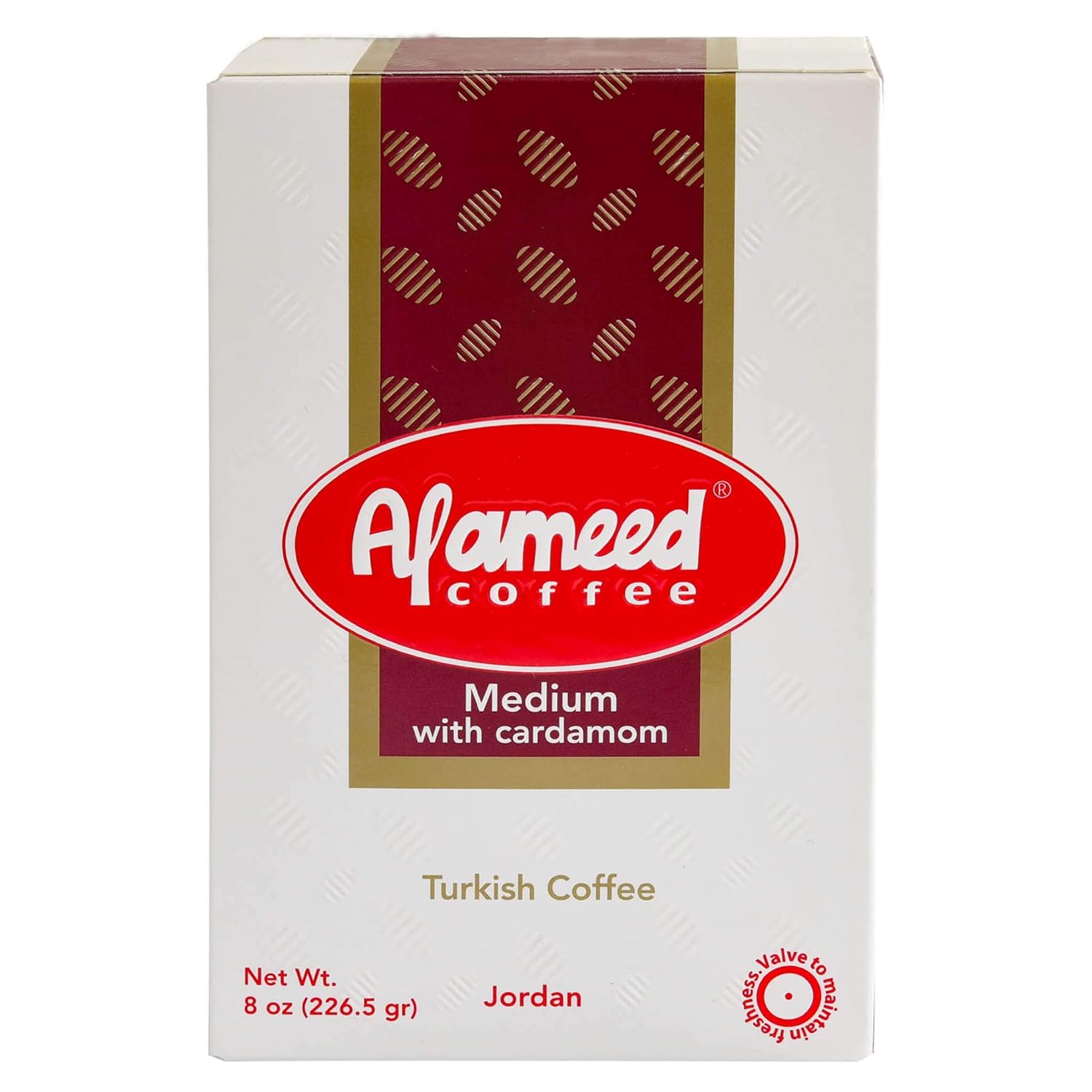 Al-Ameed-Gourmet-Turkish-Ground-Coffee-(8-OZ/226.5g)-Medium-Roast-with-Cardamom,-1-1934