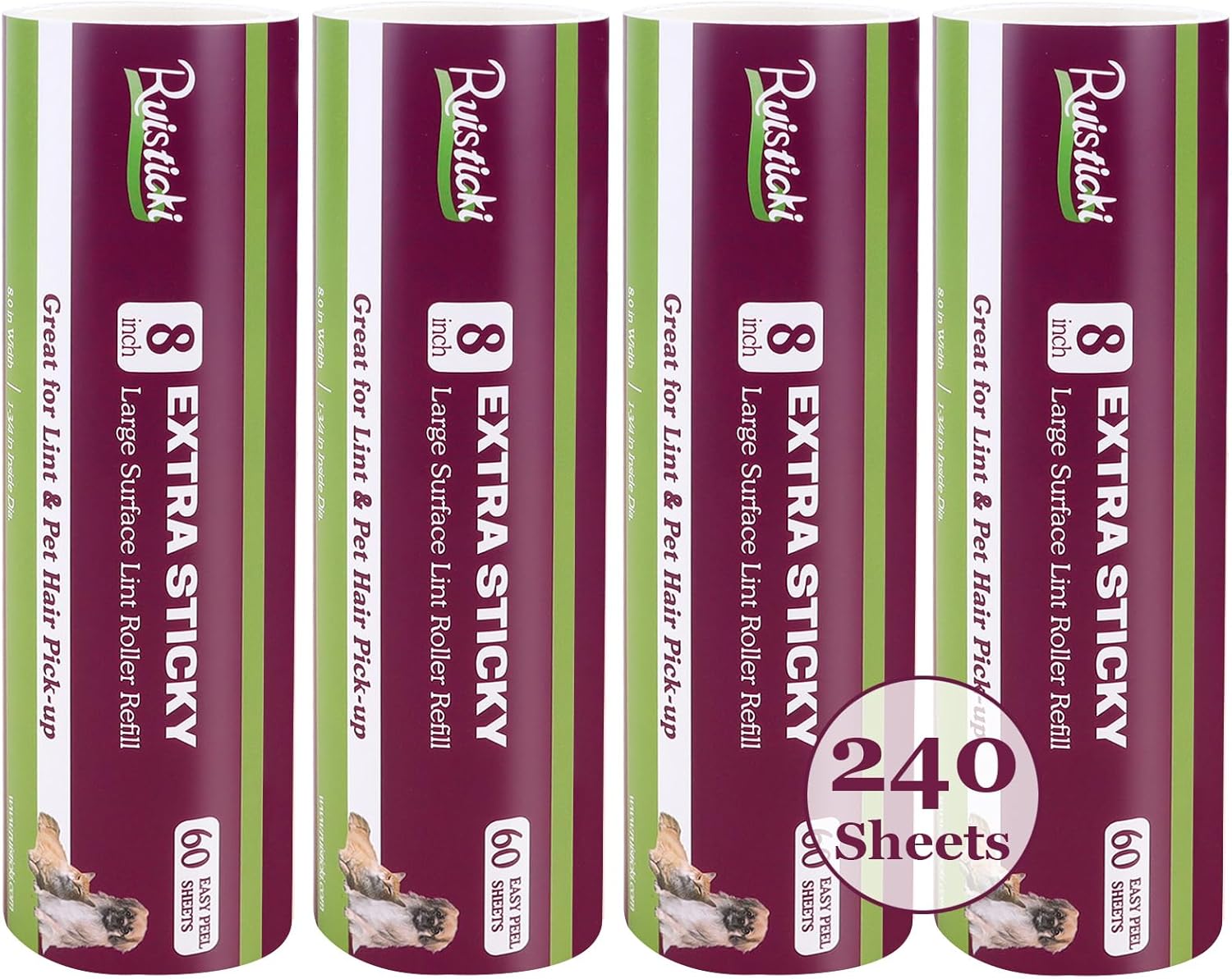 8-inch-Lint-Roller-Refill-for-Scotch-Brite-Pet-Extra-Sticky-2866