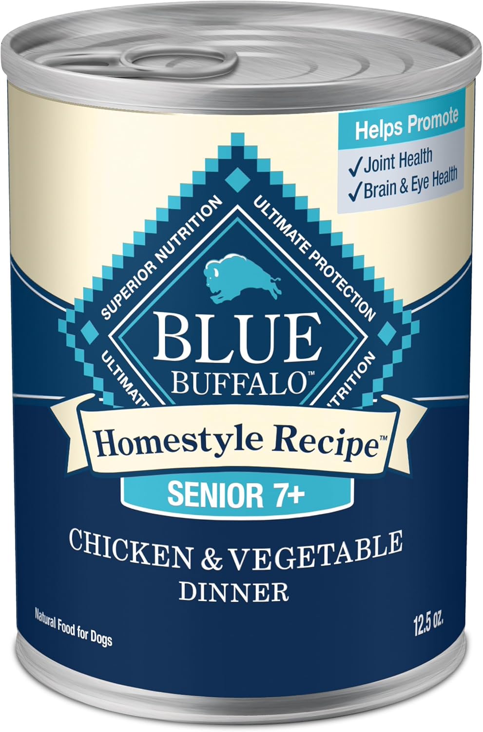 Blue-Buffalo-Homestyle-Recipe-Senior-Wet-Dog-Food,-3520