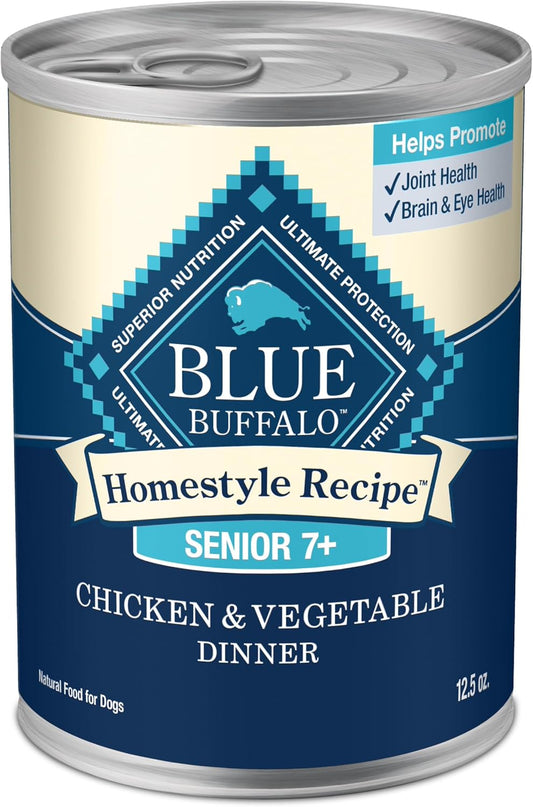 Blue-Buffalo-Homestyle-Recipe-Senior-Wet-Dog-Food,-3520