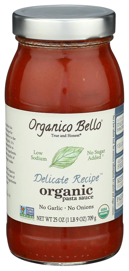 ORGANICO-BELLO-Salsa-orgánica-para-pasta-de-receta-delicada,-908