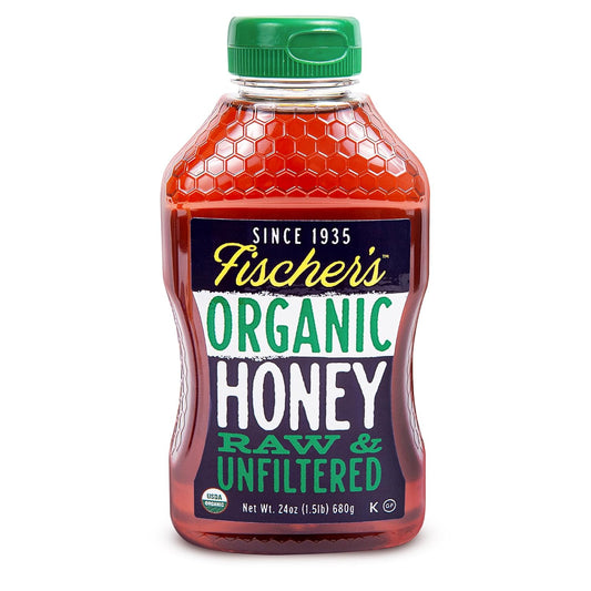 Fischer’s-1-Organic-Honey,-USDA-Certified,-24-22