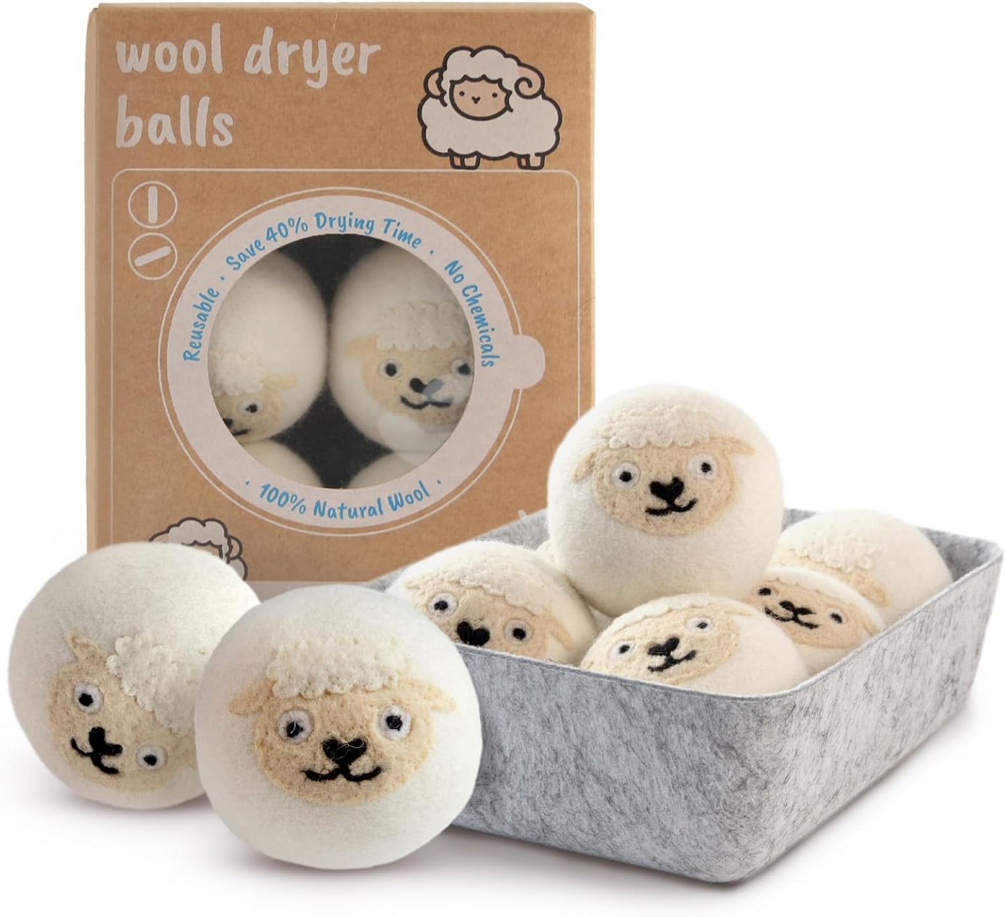 Wool-Dryer-Balls-XL-6-Pack-with-Felt-Storage-Box,-1-Pure-Wool-275